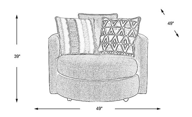 Dimension Image. Please refer to the Dimension Tab on this page for dimension details.