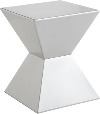 Rocco Silver End Table