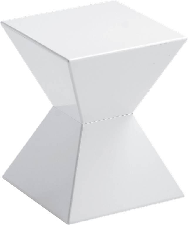 Rocco White End Table - Thumbnail - Image 1