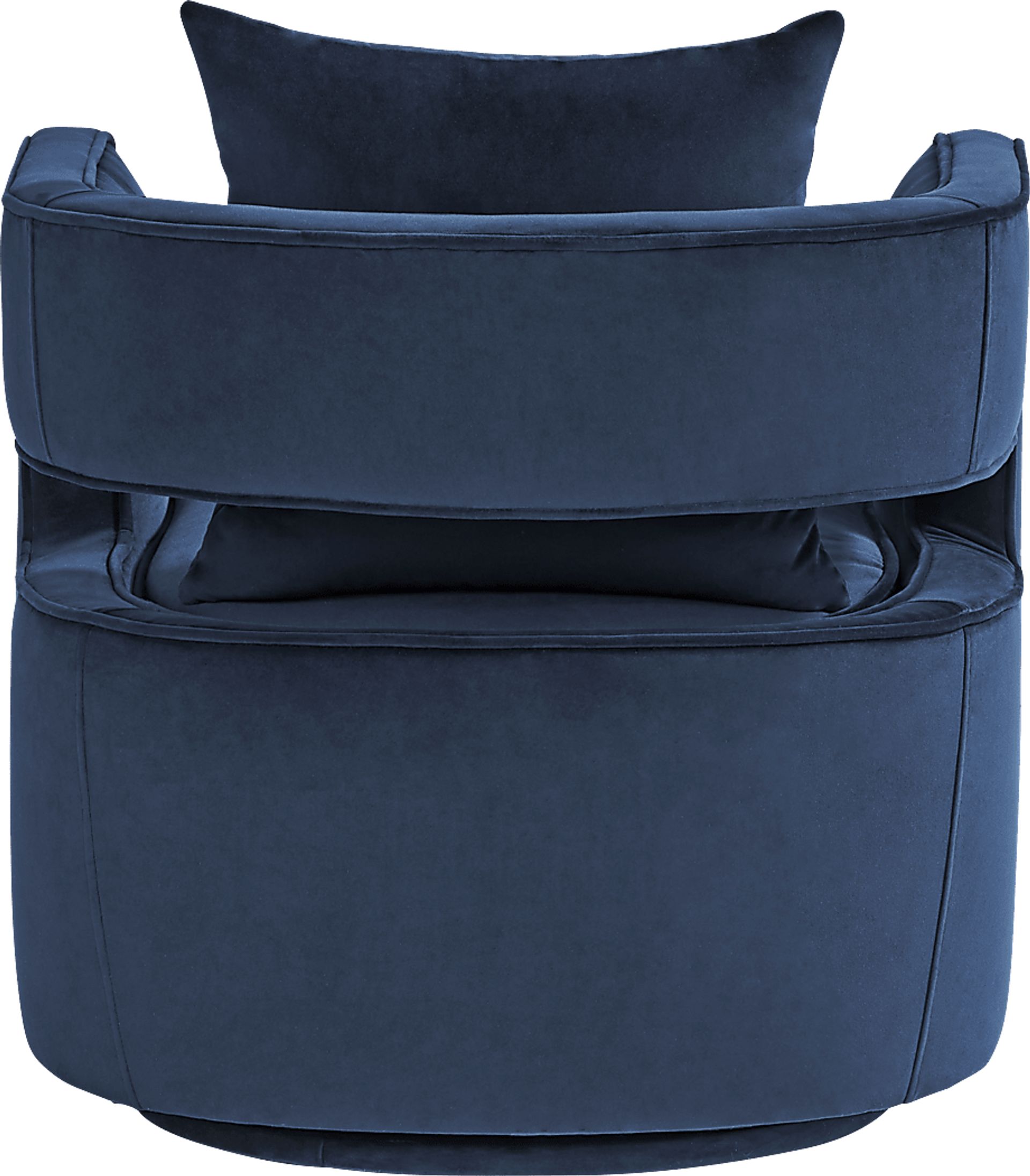 Rockaway Point Navy Accent Chair - Image 3