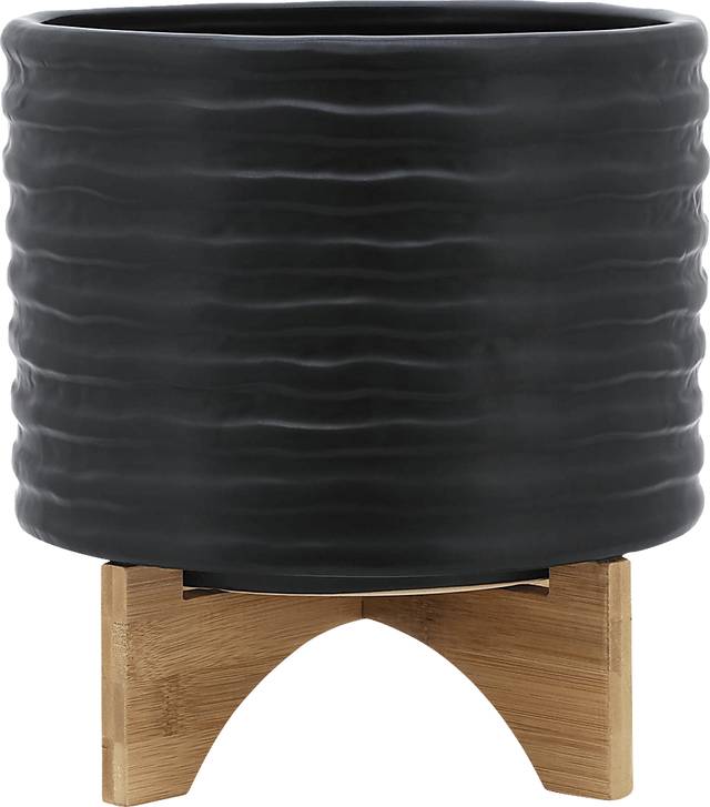 Rockbay Black Planter - Thumbnail - Image 1