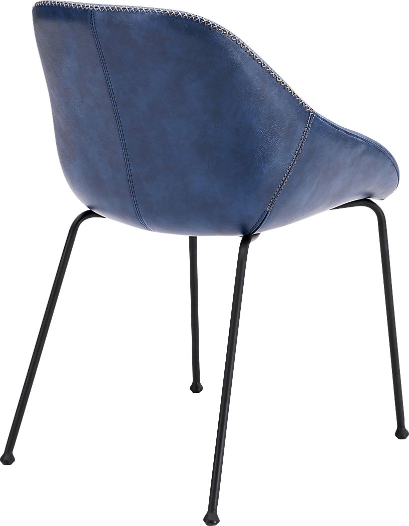 Rockcress Blue Side Chair - Thumbnail 5