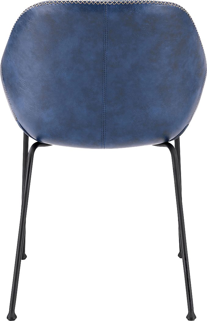 Rockcress Blue Side Chair - Thumbnail 3