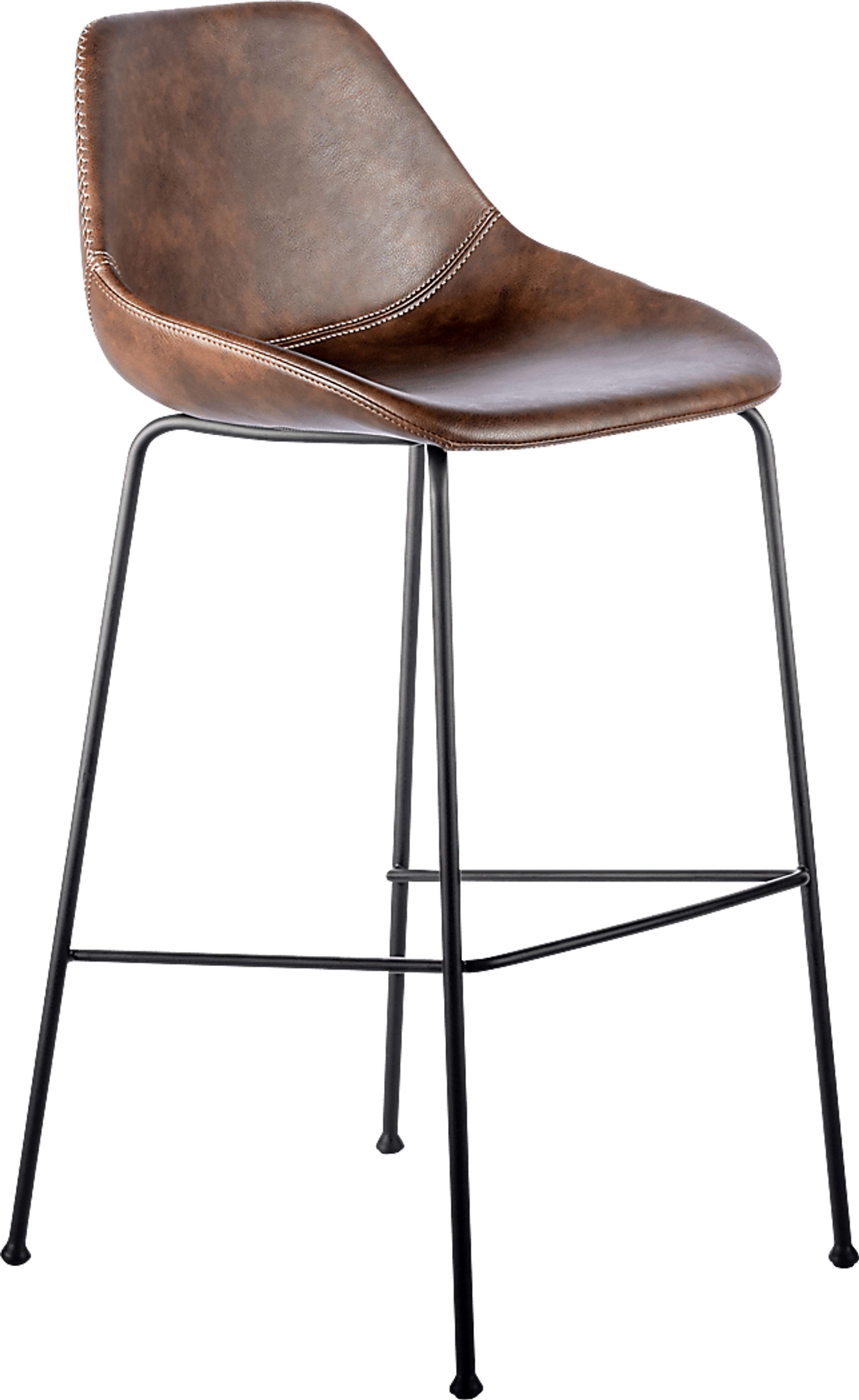 Rockcress Brown Barstool, Set of 2 - Image 4