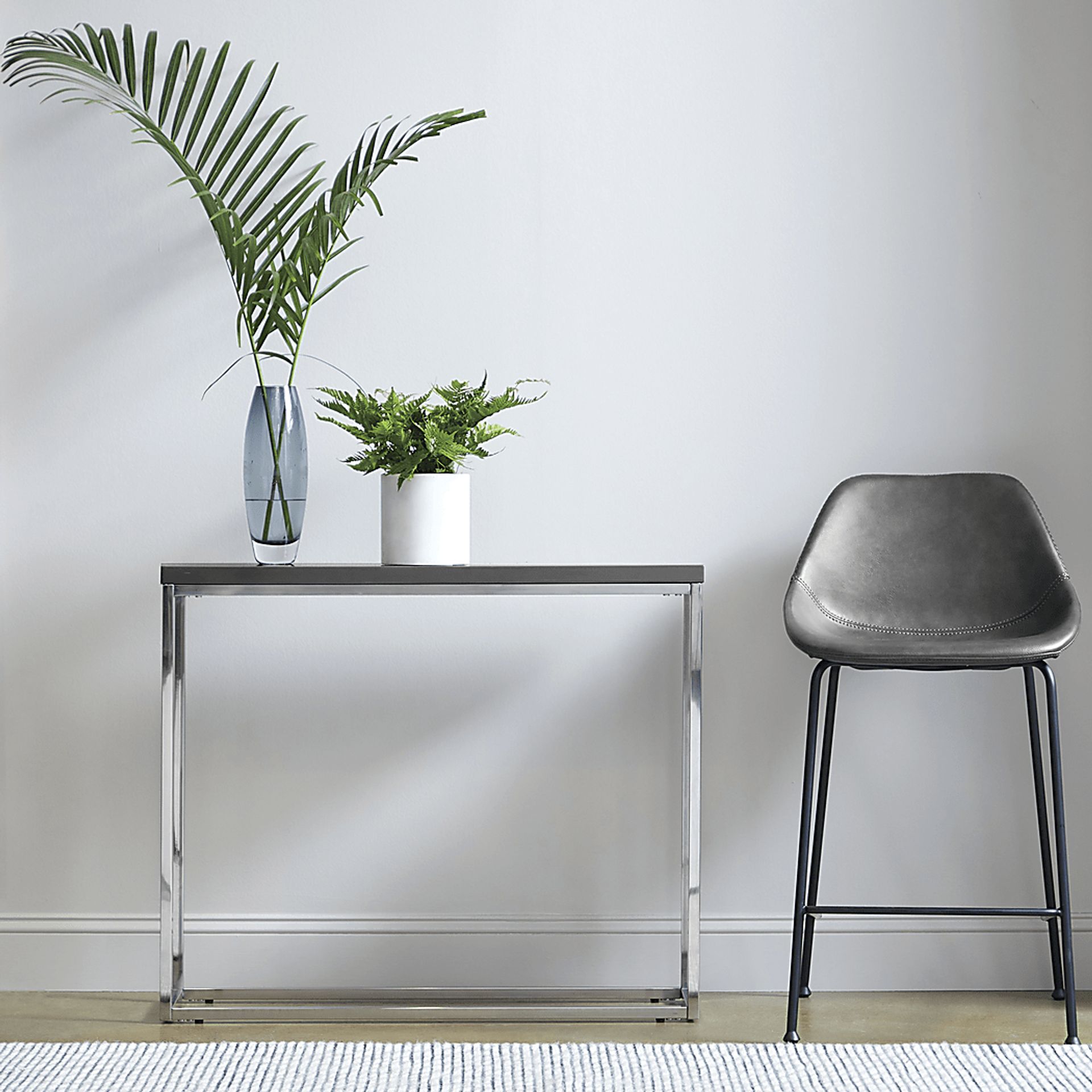 Rockcress Dark Gray Barstool, Set of 2 - Image 2