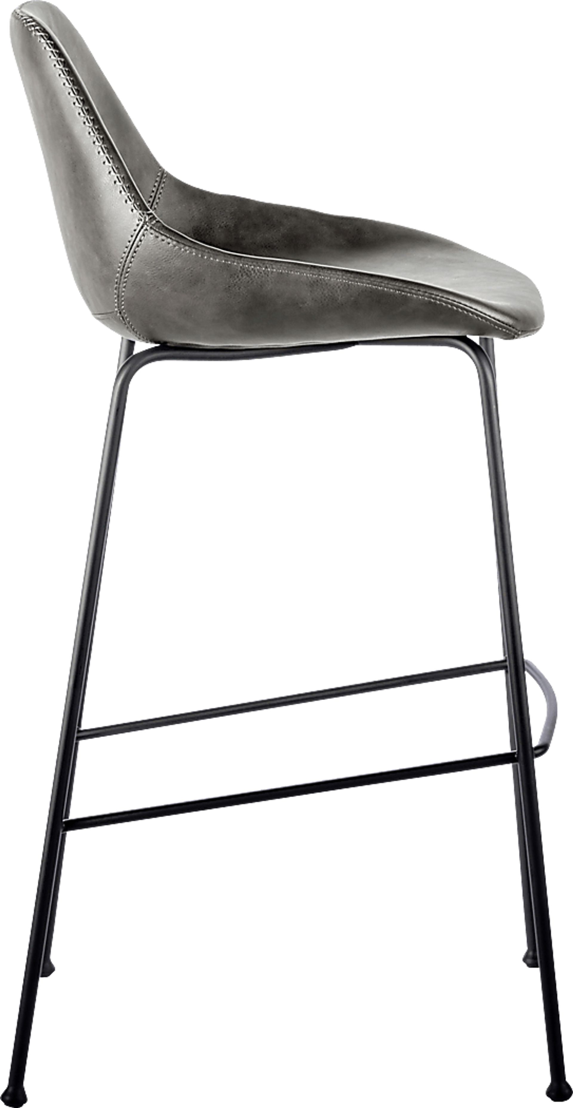 Rockcress Dark Gray Barstool, Set of 2 - Image 5
