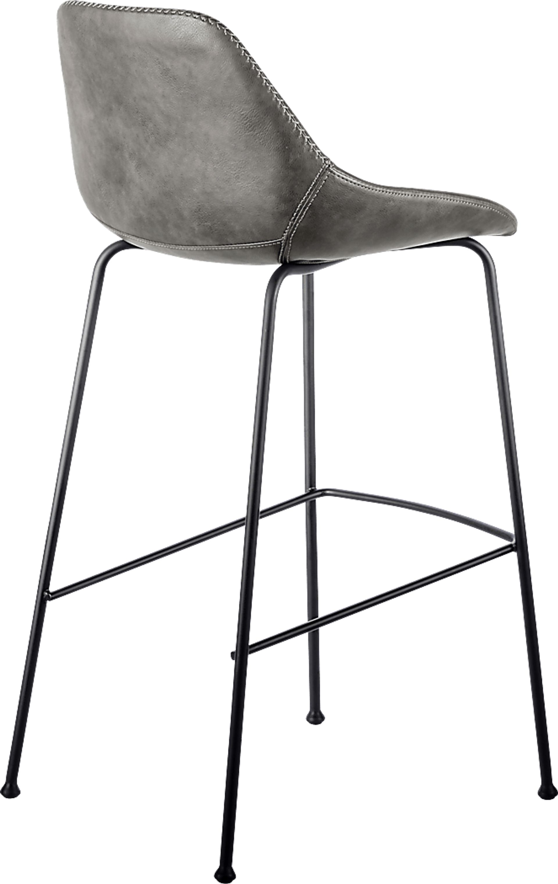 Rockcress Dark Gray Barstool, Set of 2 - Image 6