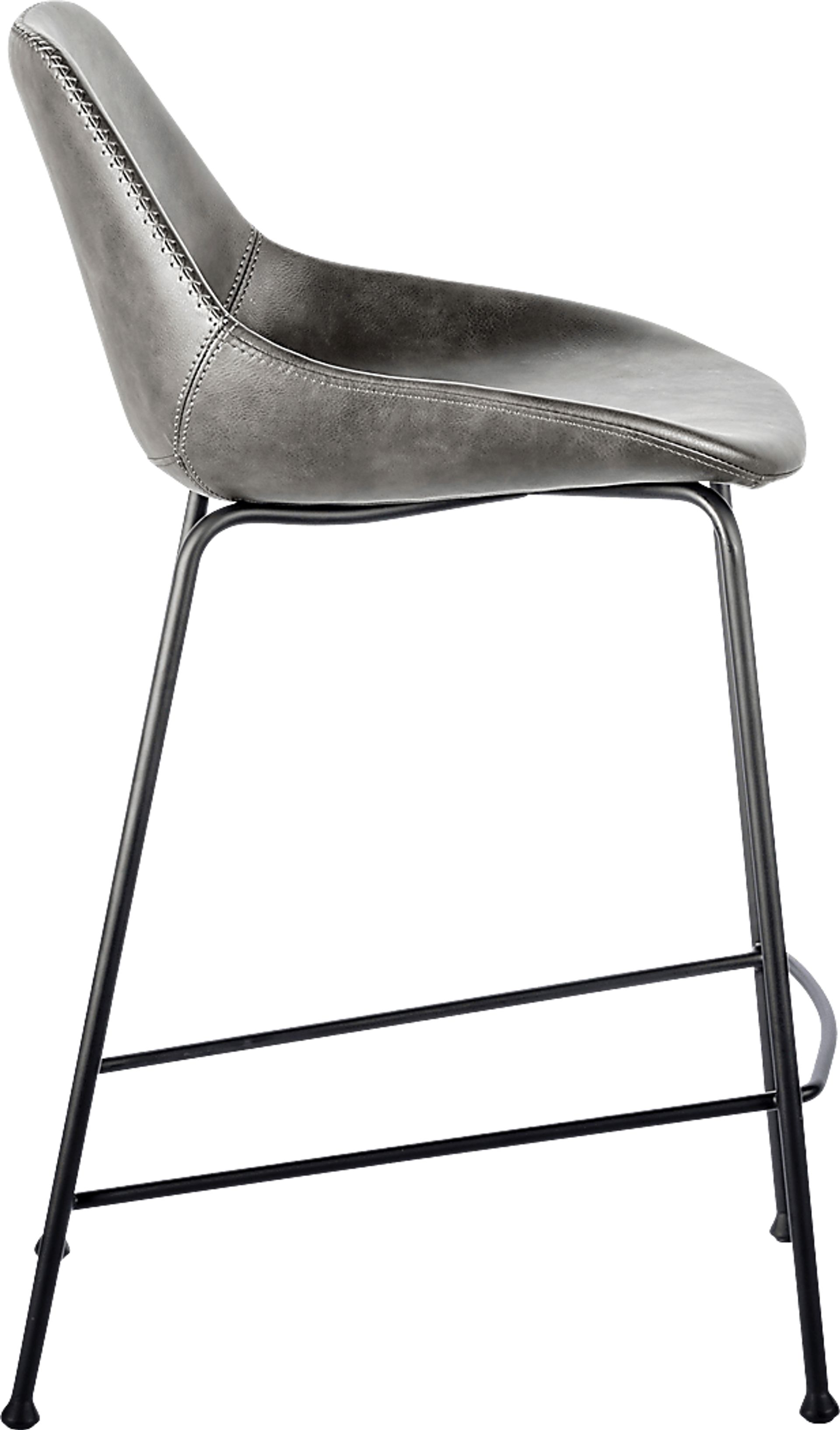 Rockcress Dark Gray Counter Stool, Set of 2 - Image 5