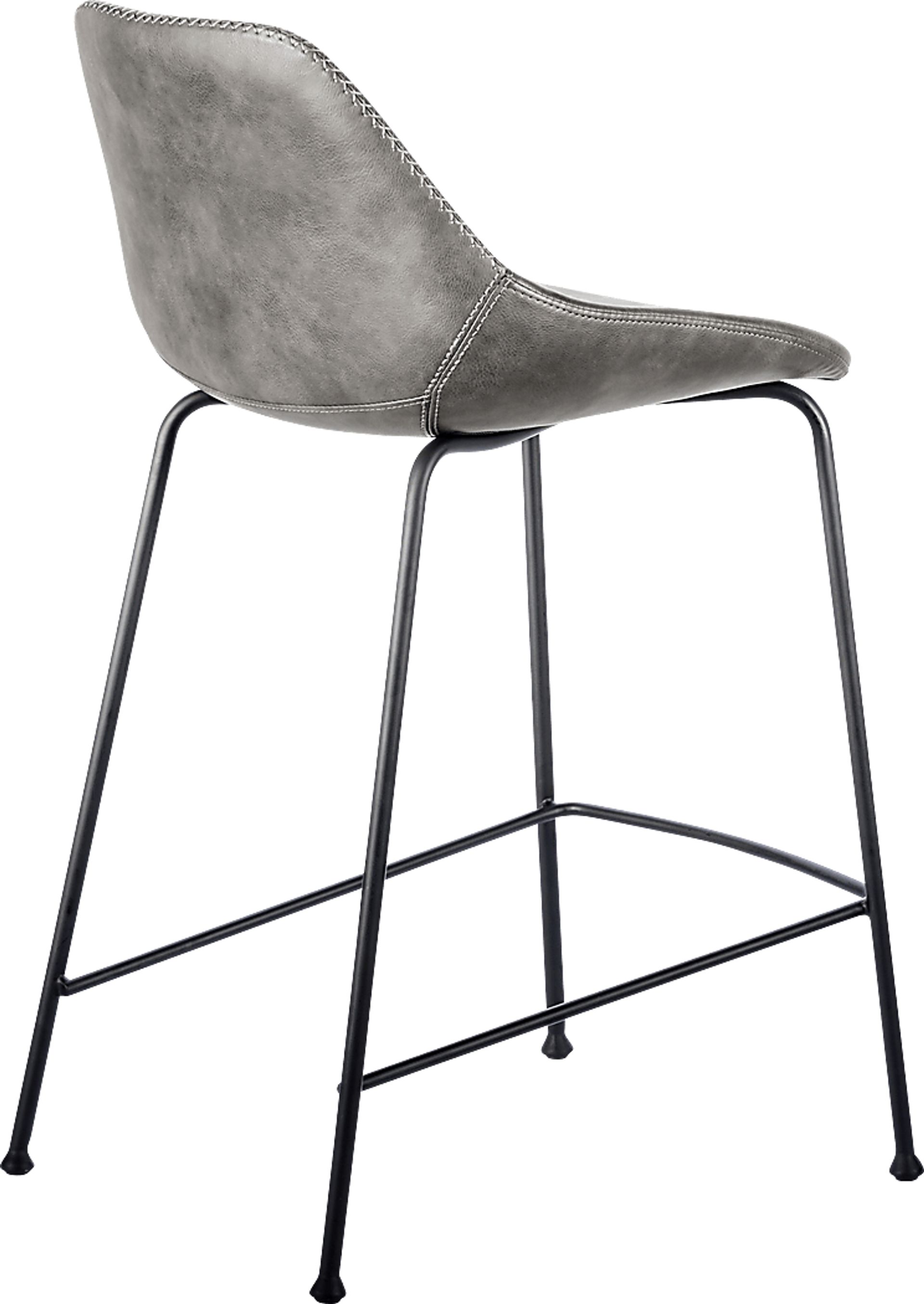 Rockcress Dark Gray Counter Stool, Set of 2 - Image 6