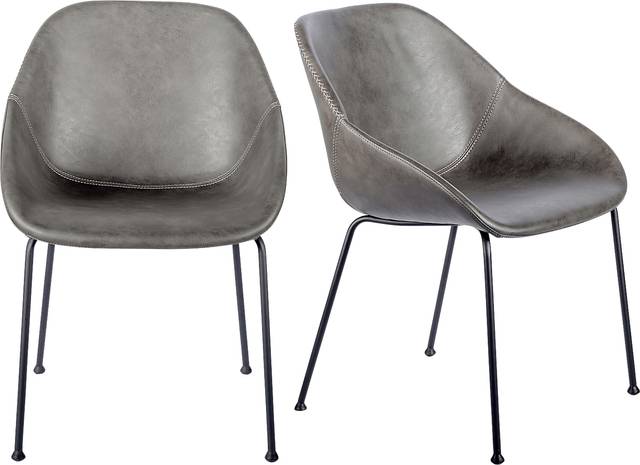 Rockcress Dark Gray Side Chair - Thumbnail - Image 3