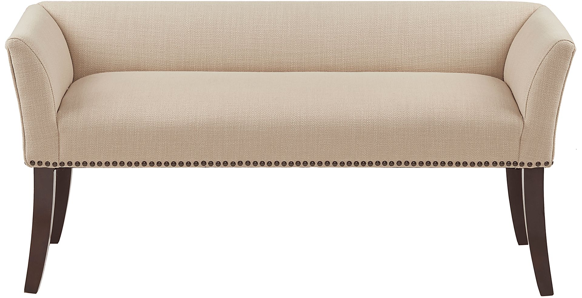 Rockglen Cream Accent Bench - Image 2