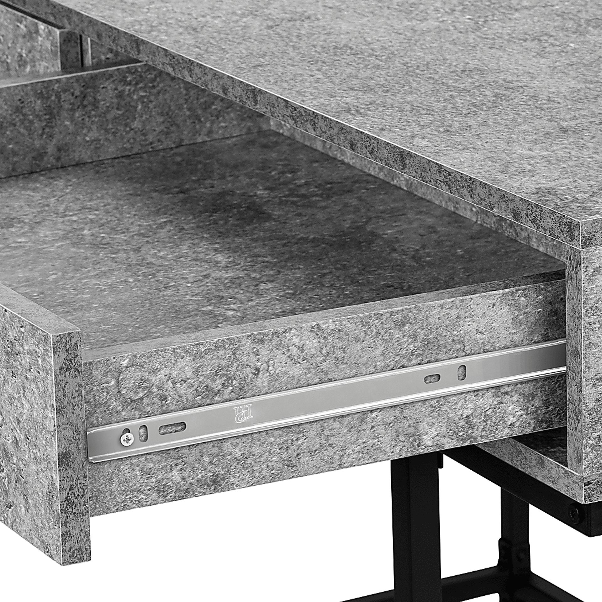 Rockmart Dark Gray Desk - Image 8