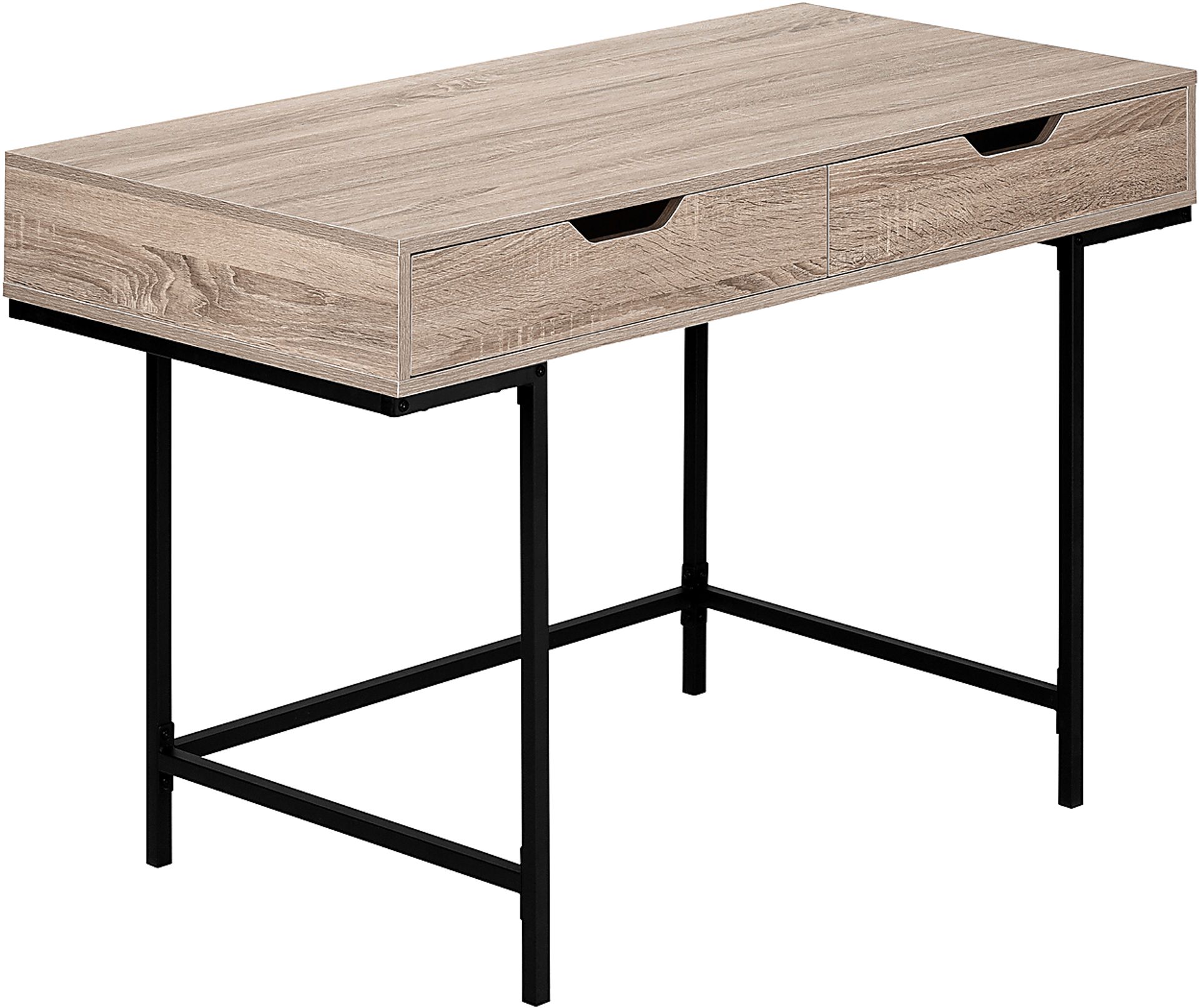 Rockmart Taupe Desk - Image 3
