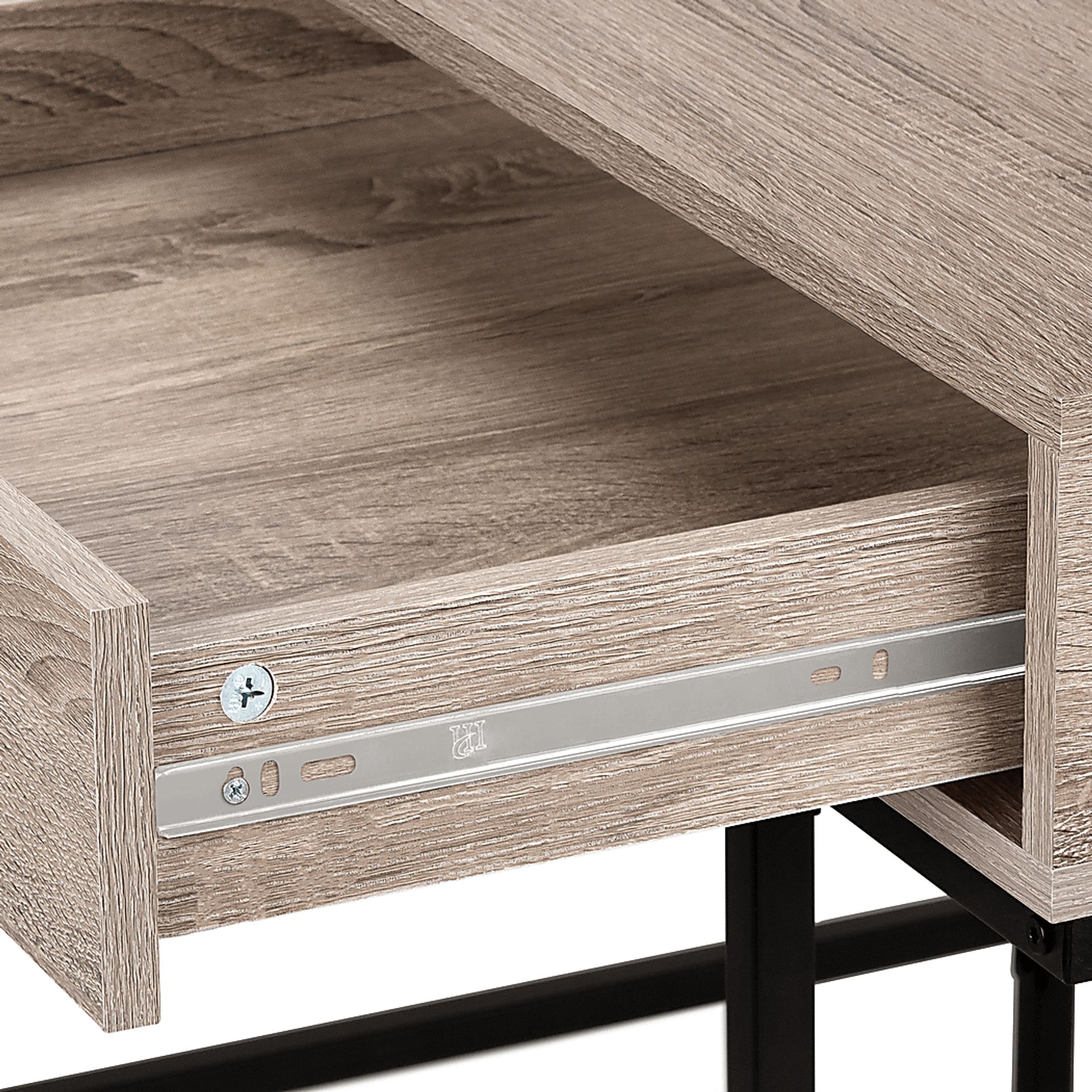 Rockmart Taupe Desk - Image 8