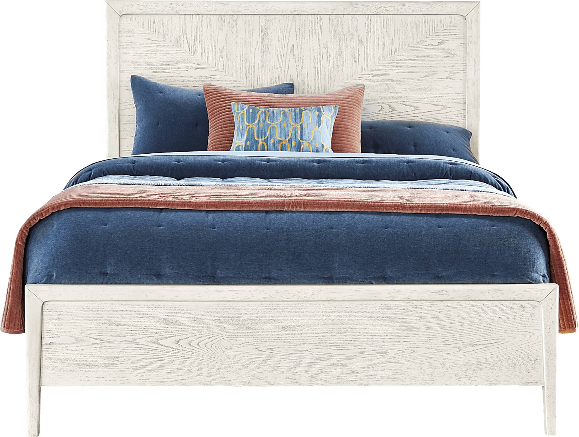 3 pc queen panel bed