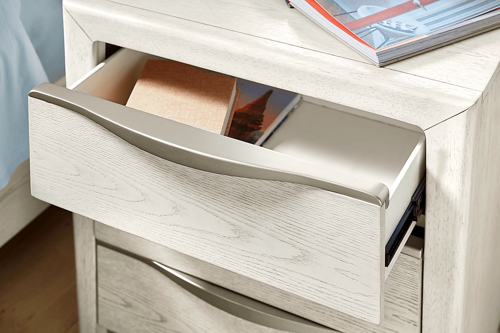 Rockport White Nightstand - Image 3