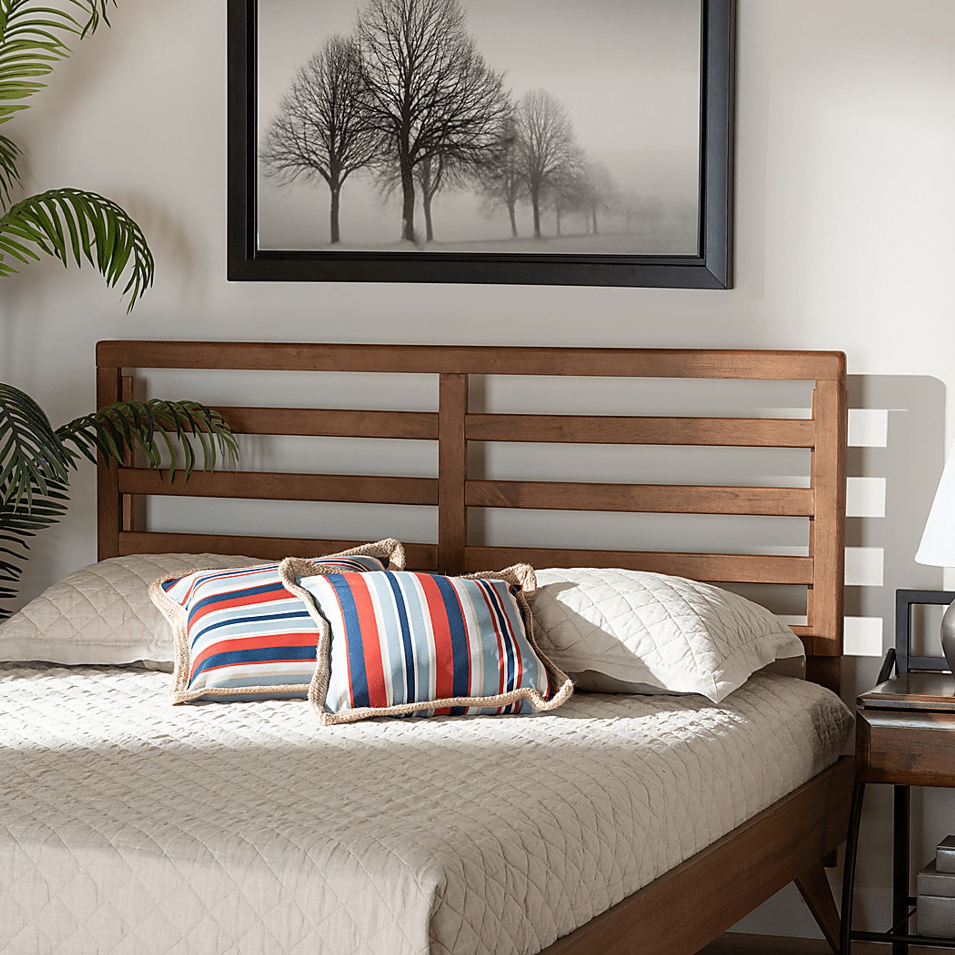 Rockton Brown Queen Headboard - Image 3