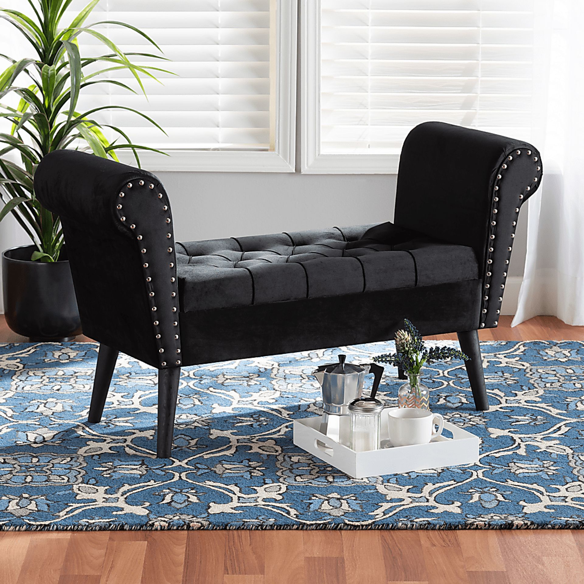Rockvorst Black Bench - Image 2