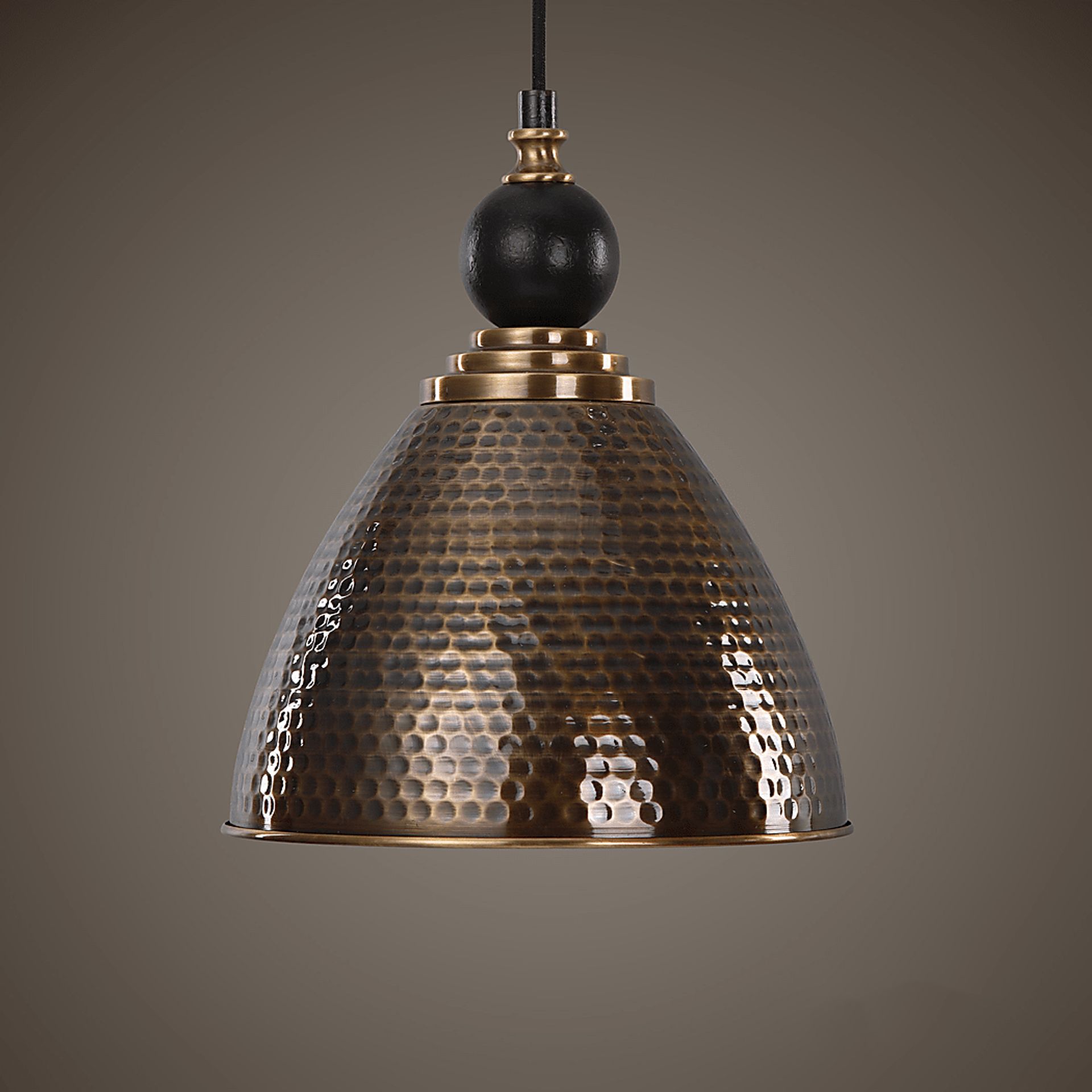 Rocky Slope Brass Chandelier - Image 4