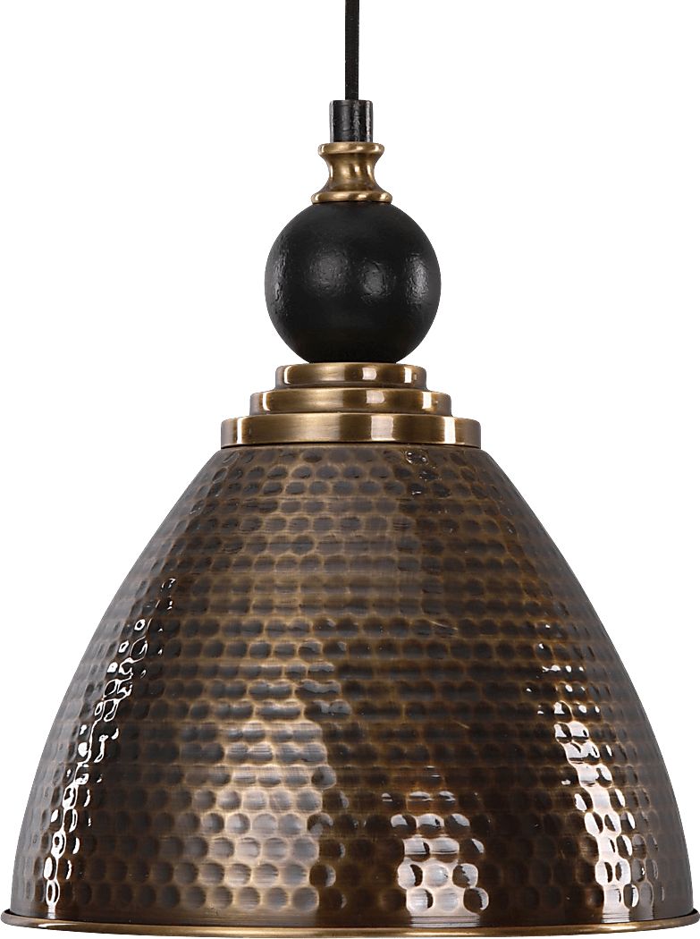 Rocky Slope Brass Chandelier