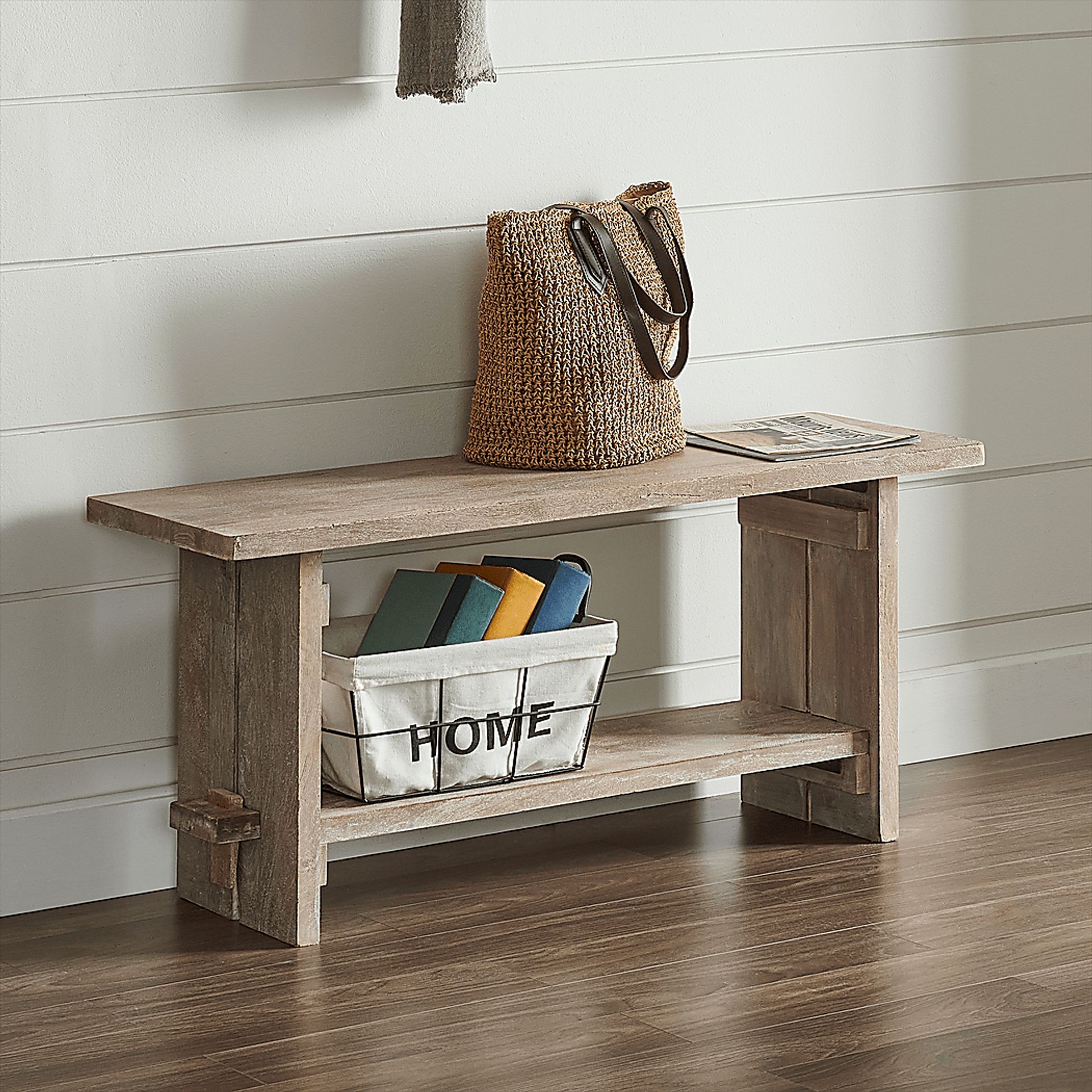 Roderock Brown Bench - Image 2