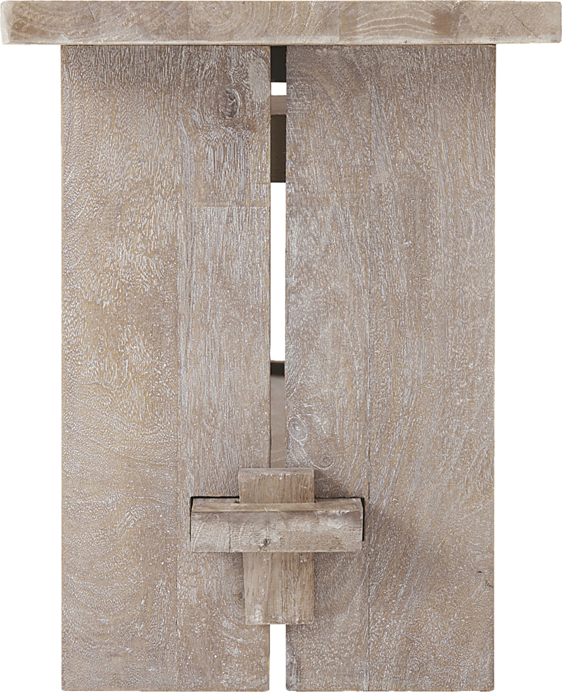 Roderock Brown Bench - Image 3