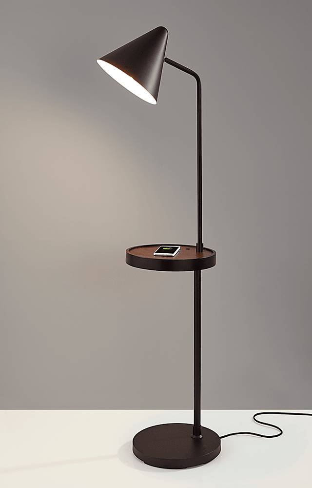 Rodkey Black Floor Lamp - Thumbnail - Image 2
