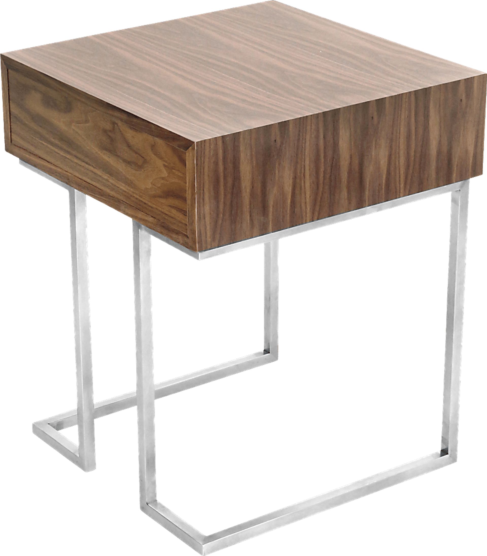 Roedean Walnut End Table - Image 2