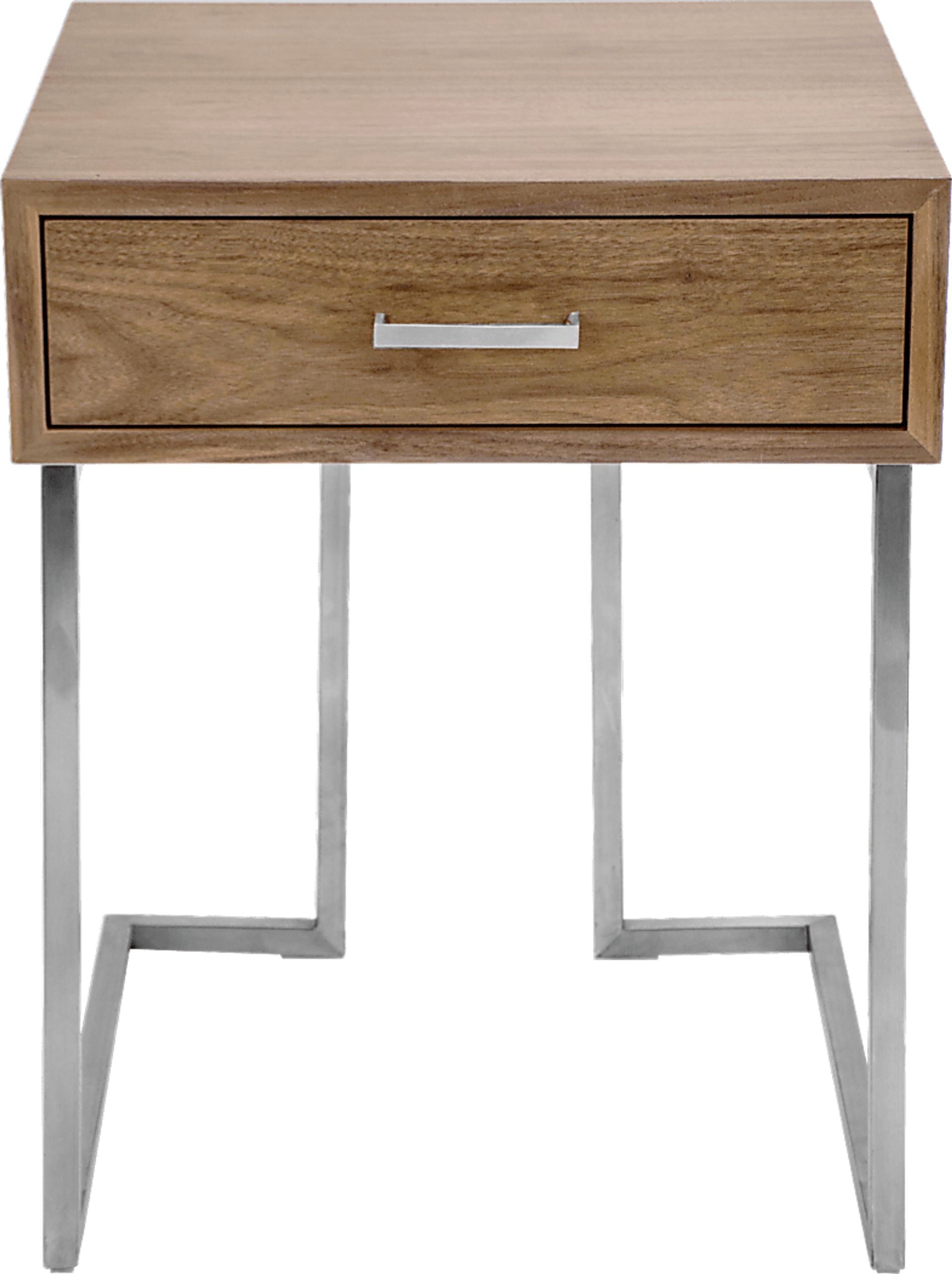 Roedean Walnut End Table - Image 3