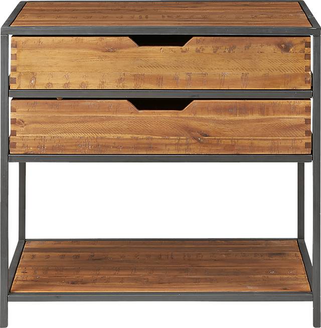 Roesel Natural Accent Cabinet - Thumbnail - Image 2