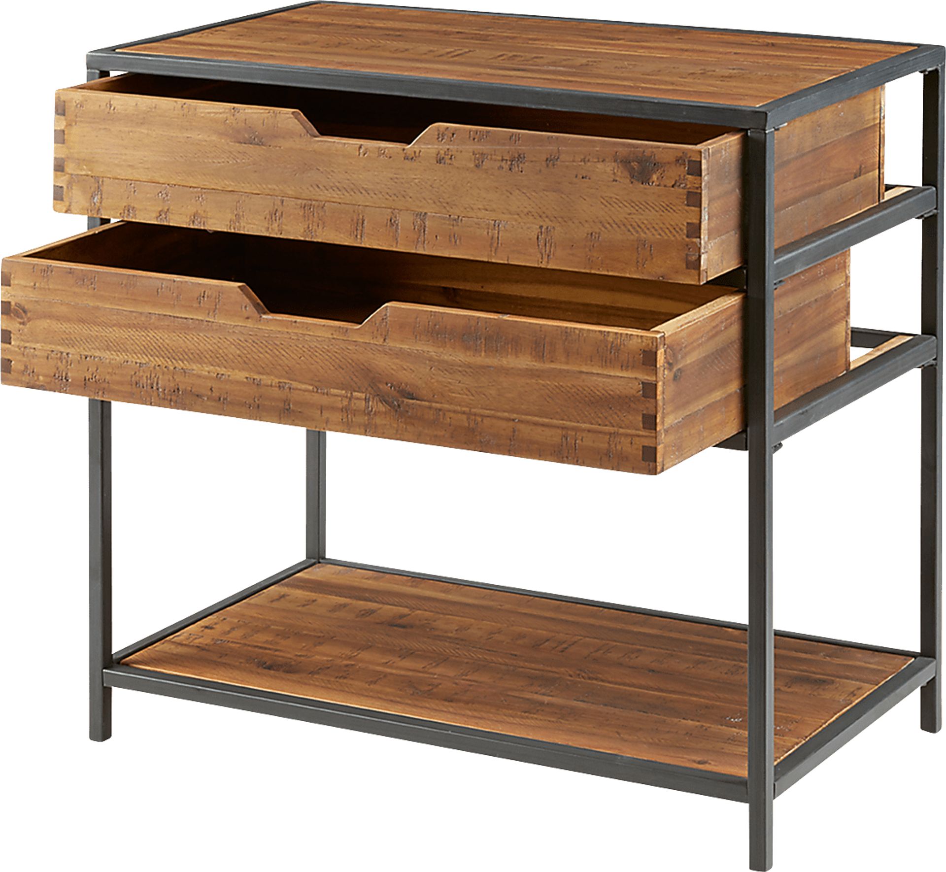 Roesel Natural Accent Cabinet - Image 4