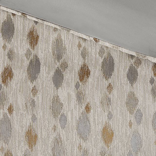 Roffignae Taupe 9 Pc King Comforter Set - Thumbnail - Image 11