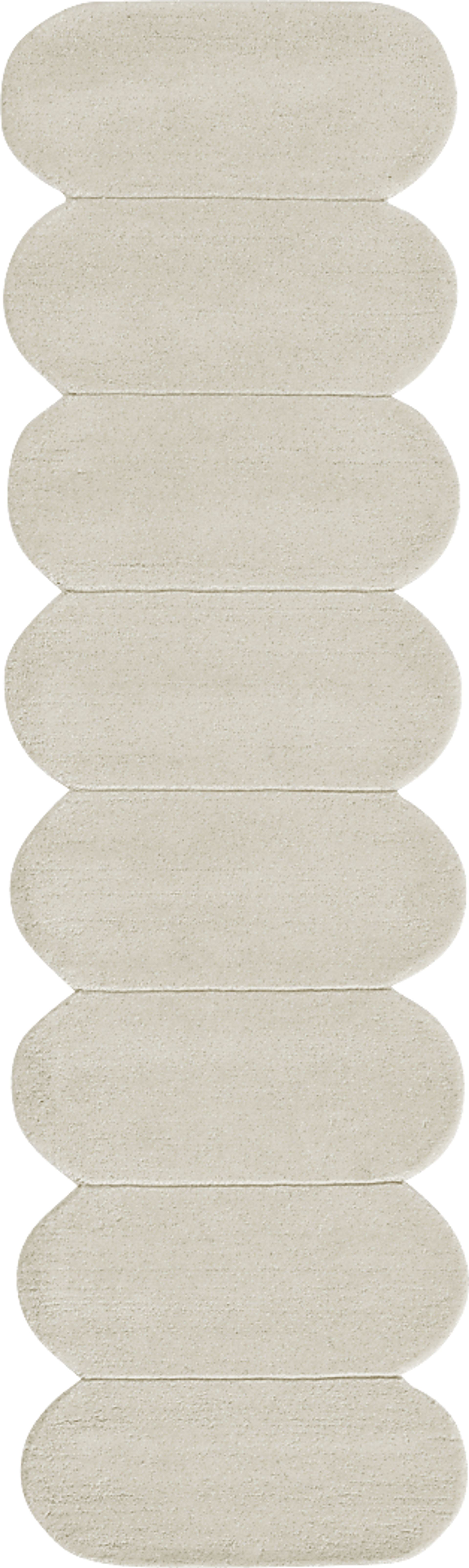 Roffinne Ivory 2'6 x 8' Runner Rug - Image 1