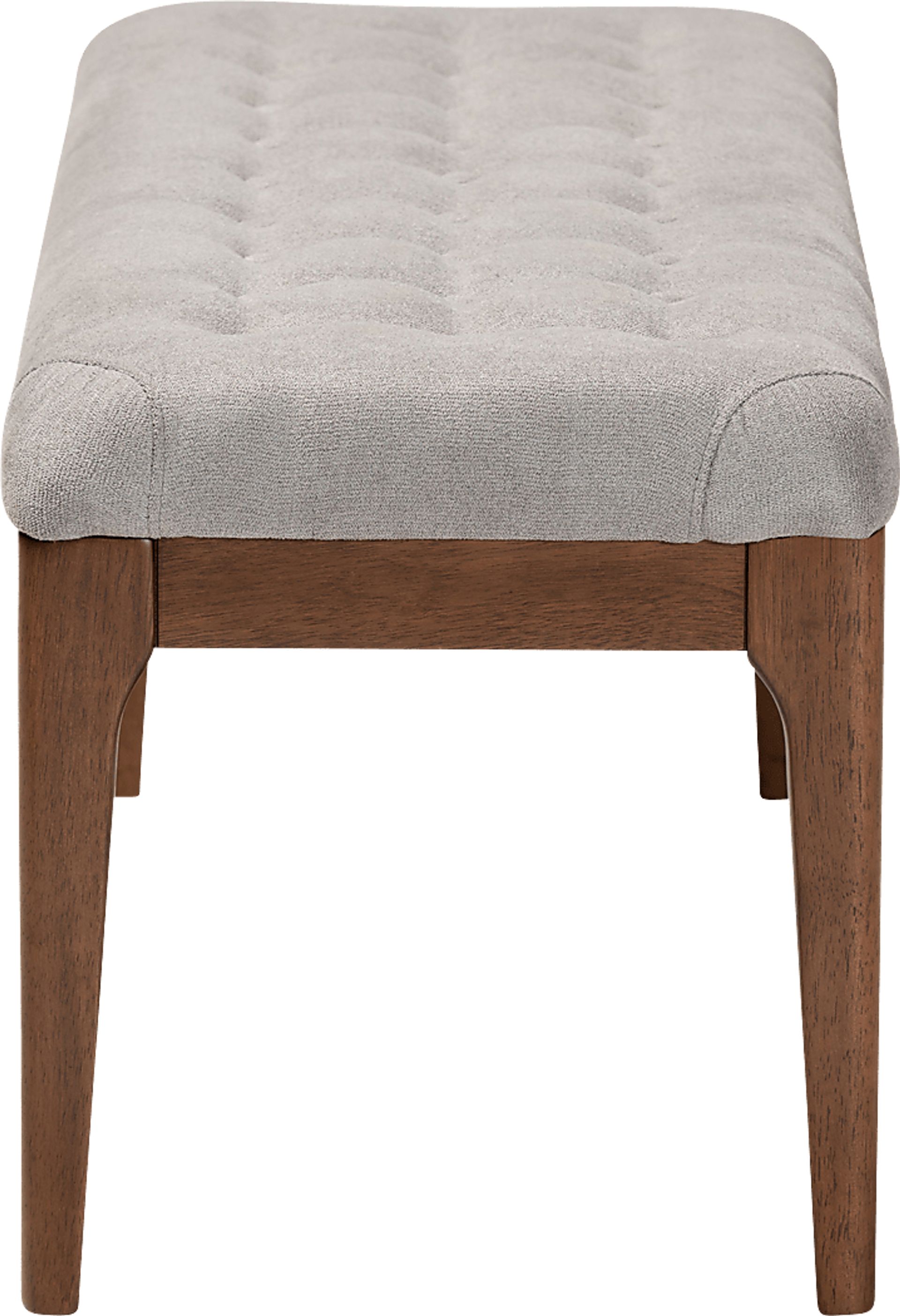 Rofini Gray Dining Bench - Image 4