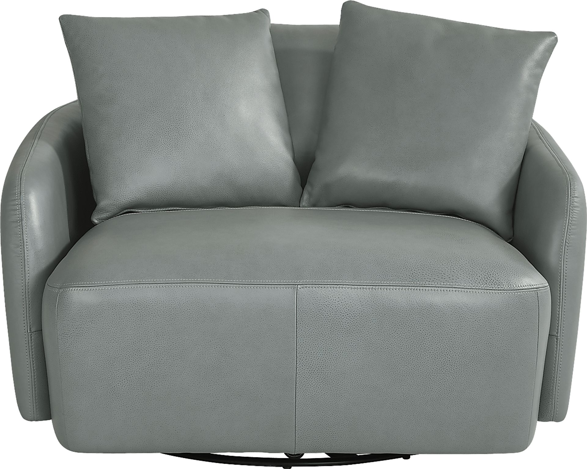 Rogan Place Blue Swivel Chair - Image 2