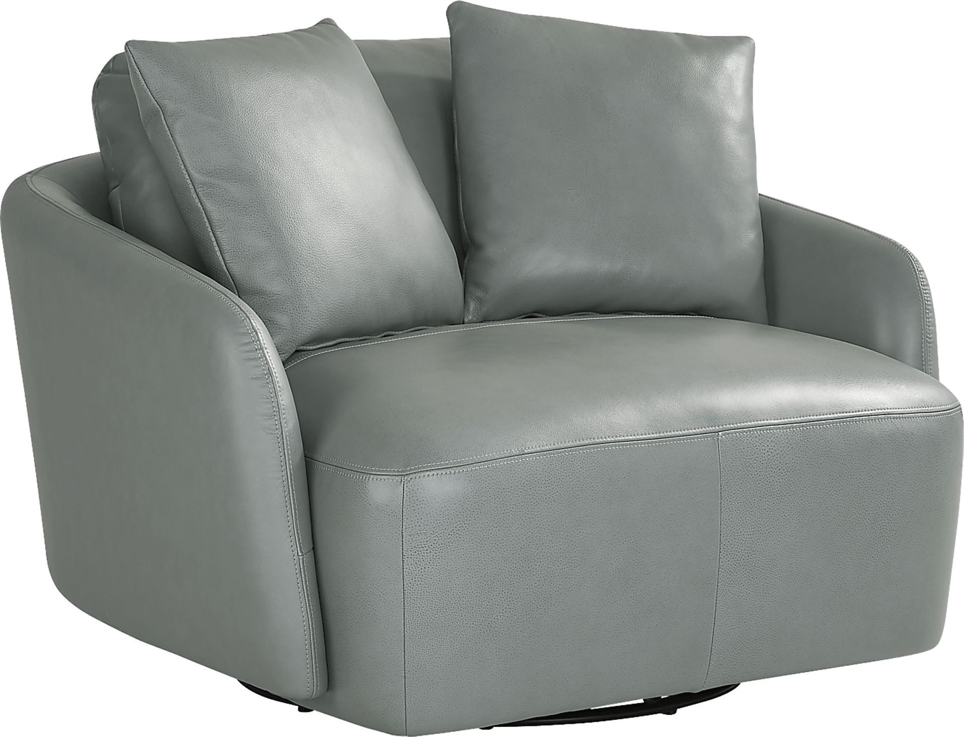 Rogan Place Blue Swivel Chair - Image 1