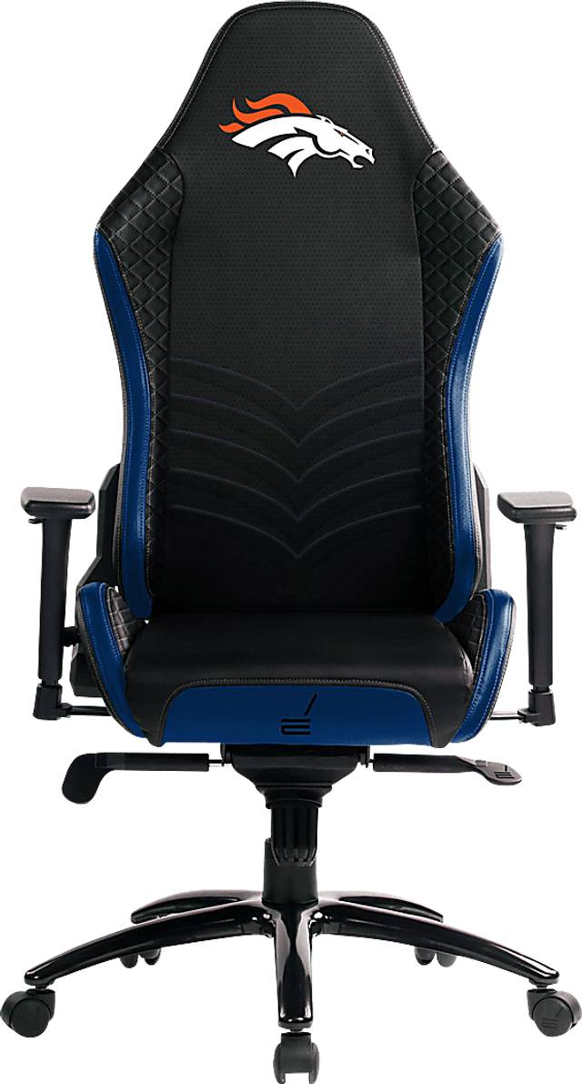 Roguelike NFL Denver Broncos Blue Gaming Chair - Thumbnail - Image 1