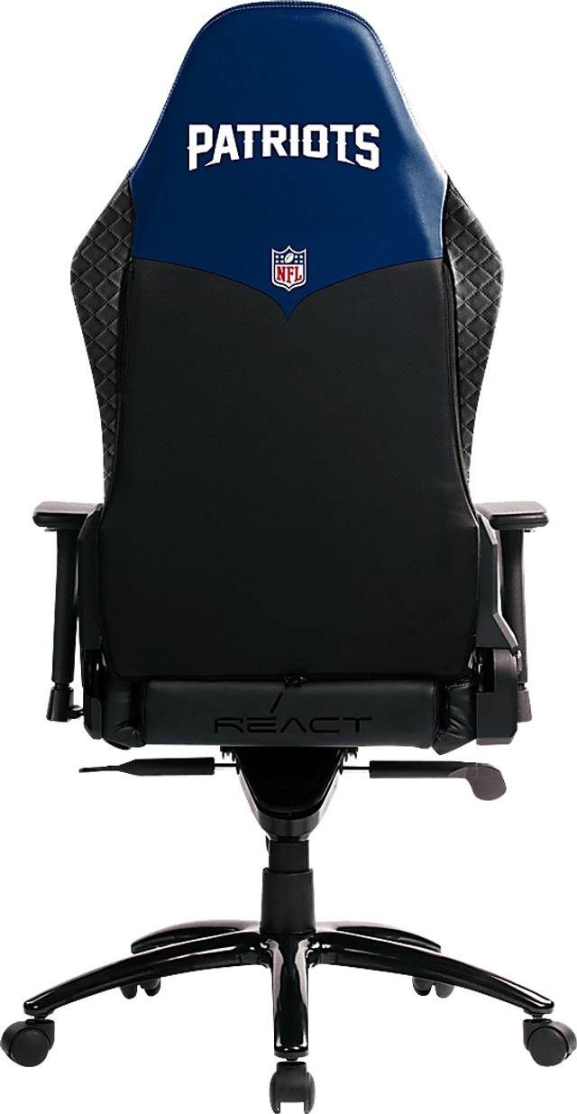 Roguelike NFL New England Patriots Blue Gaming Chair - Thumbnail - Image 2