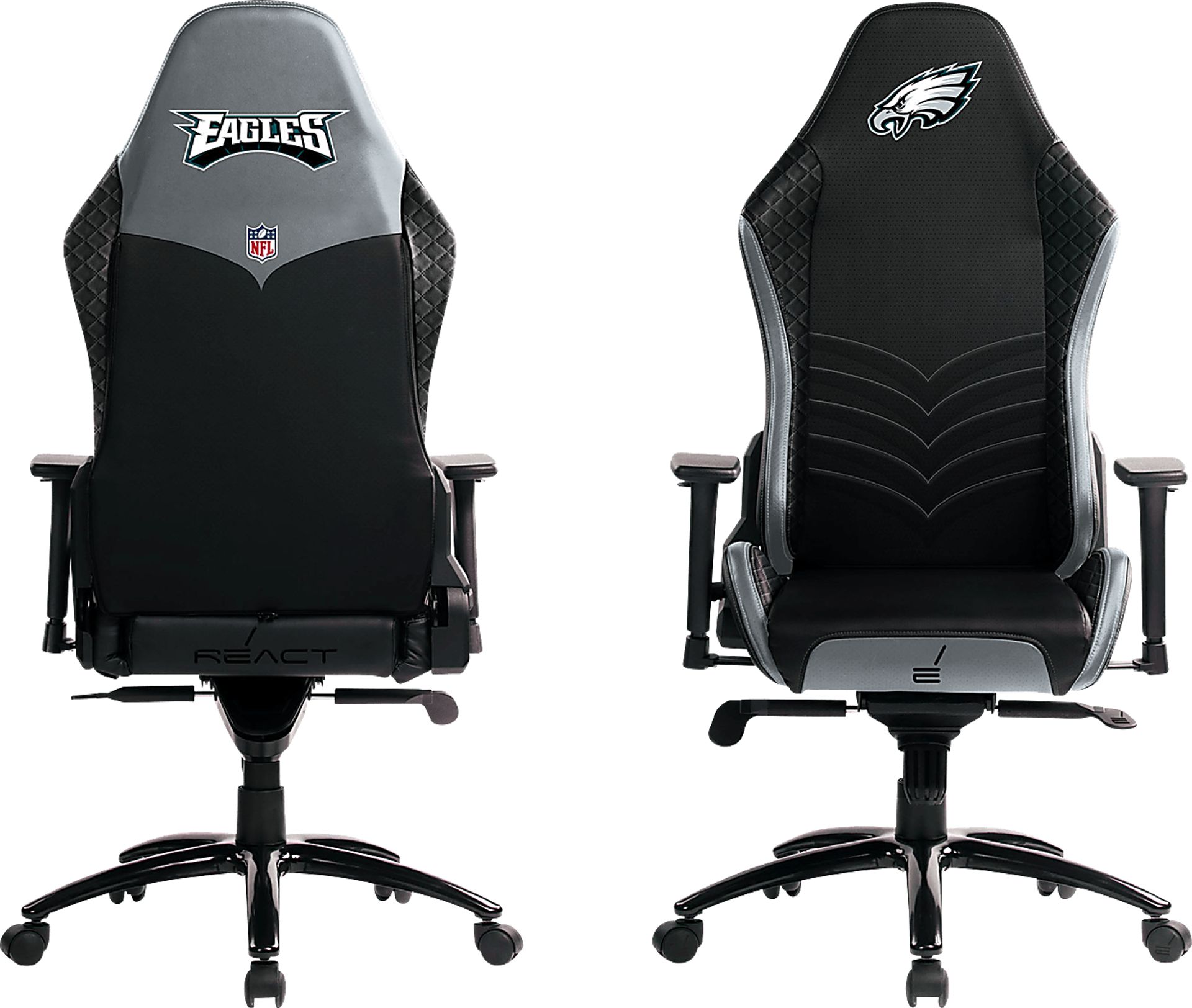 Roguelike NFL Philadelphia Eagles Gray Gaming Chair - Image 3