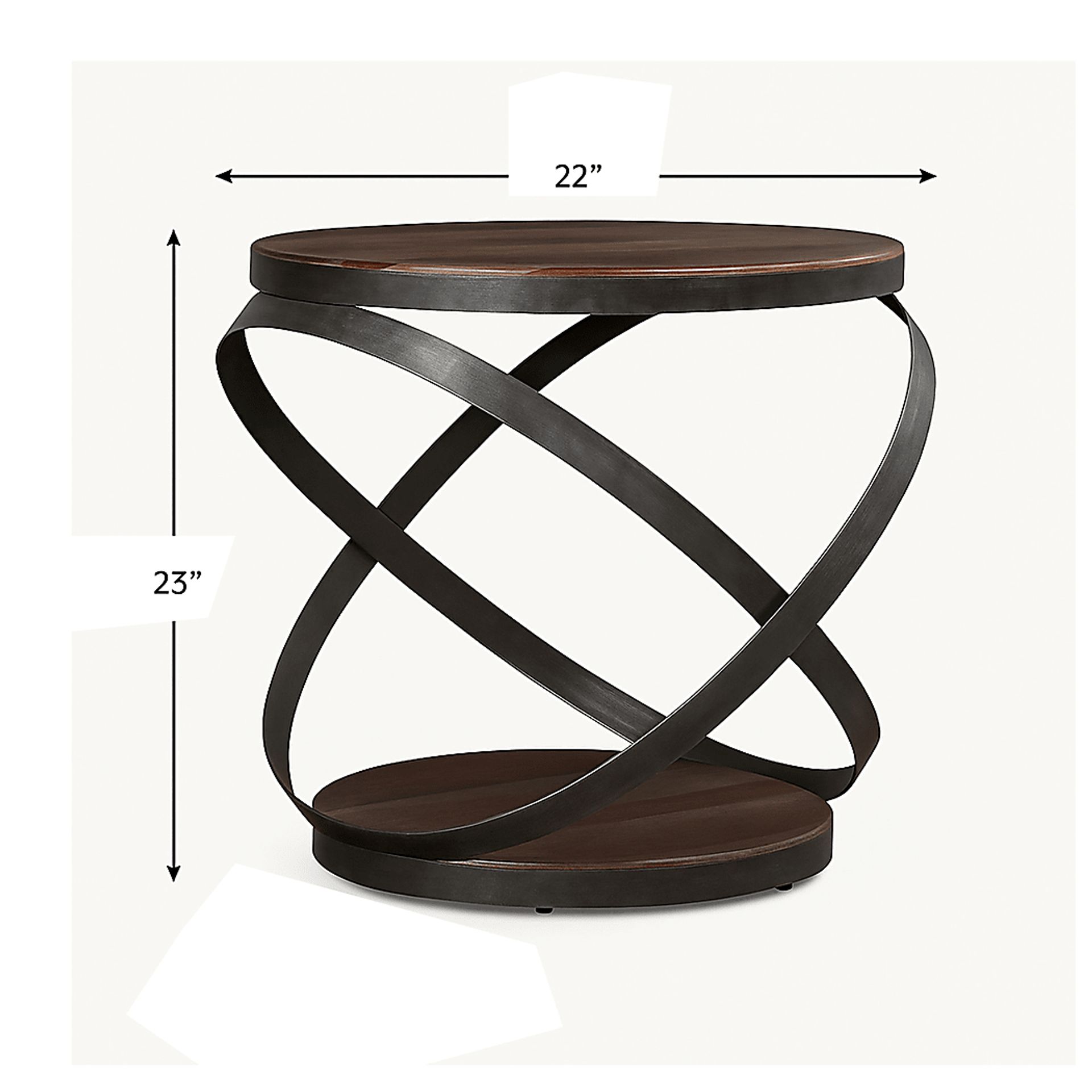 Rohn Gray Accent Table - Image 6