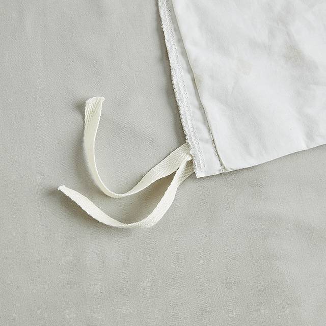 Rohret  White 3 Pc King/Cal King Duvet Set - Thumbnail - Image 9