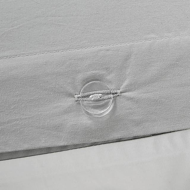 Rohret  White 3 Pc King/Cal King Duvet Set - Thumbnail - Image 10