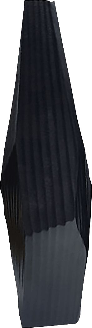 Rohrets Black 24 in. Vase