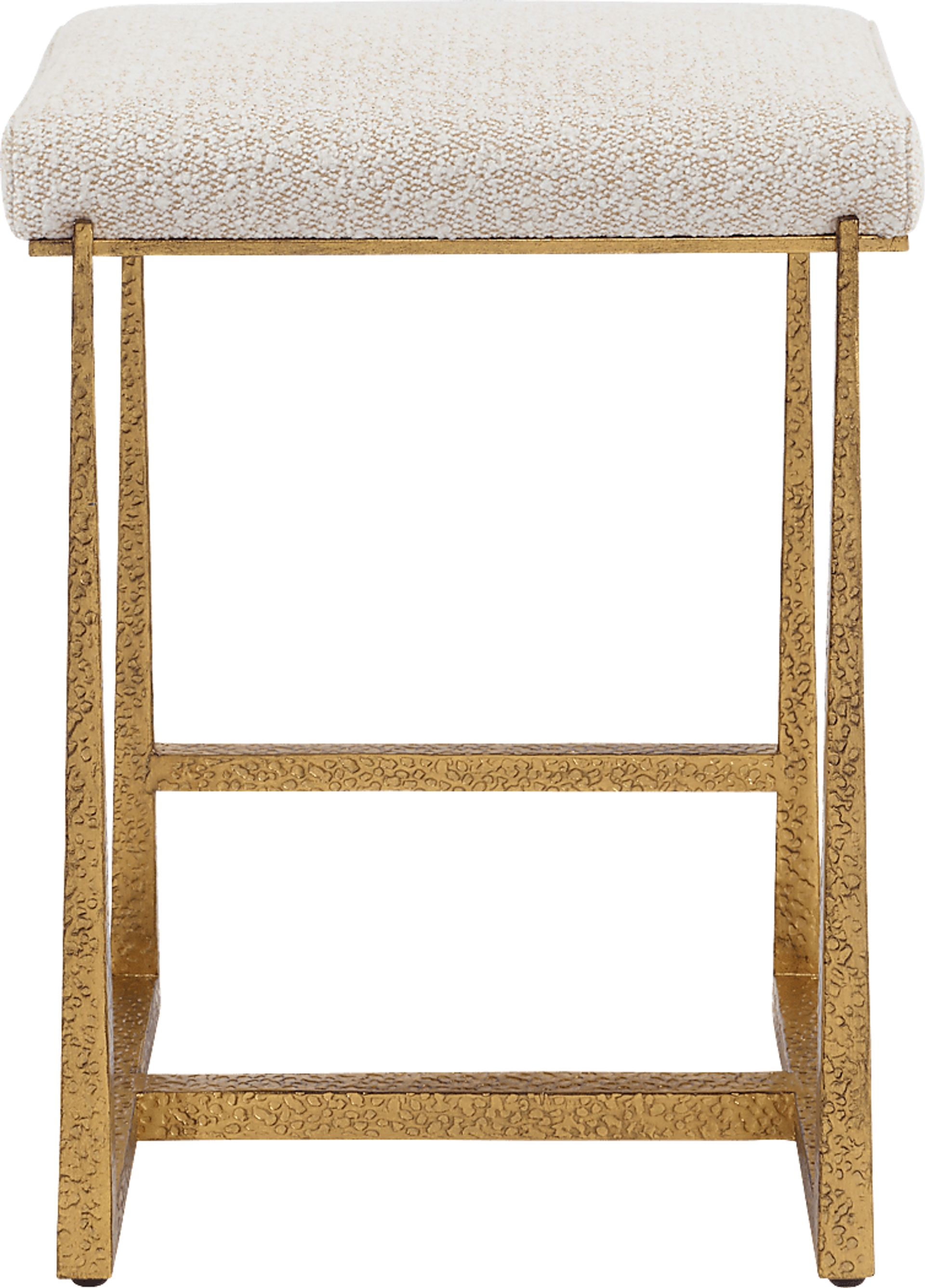 Roial I White Barstool - Image 6