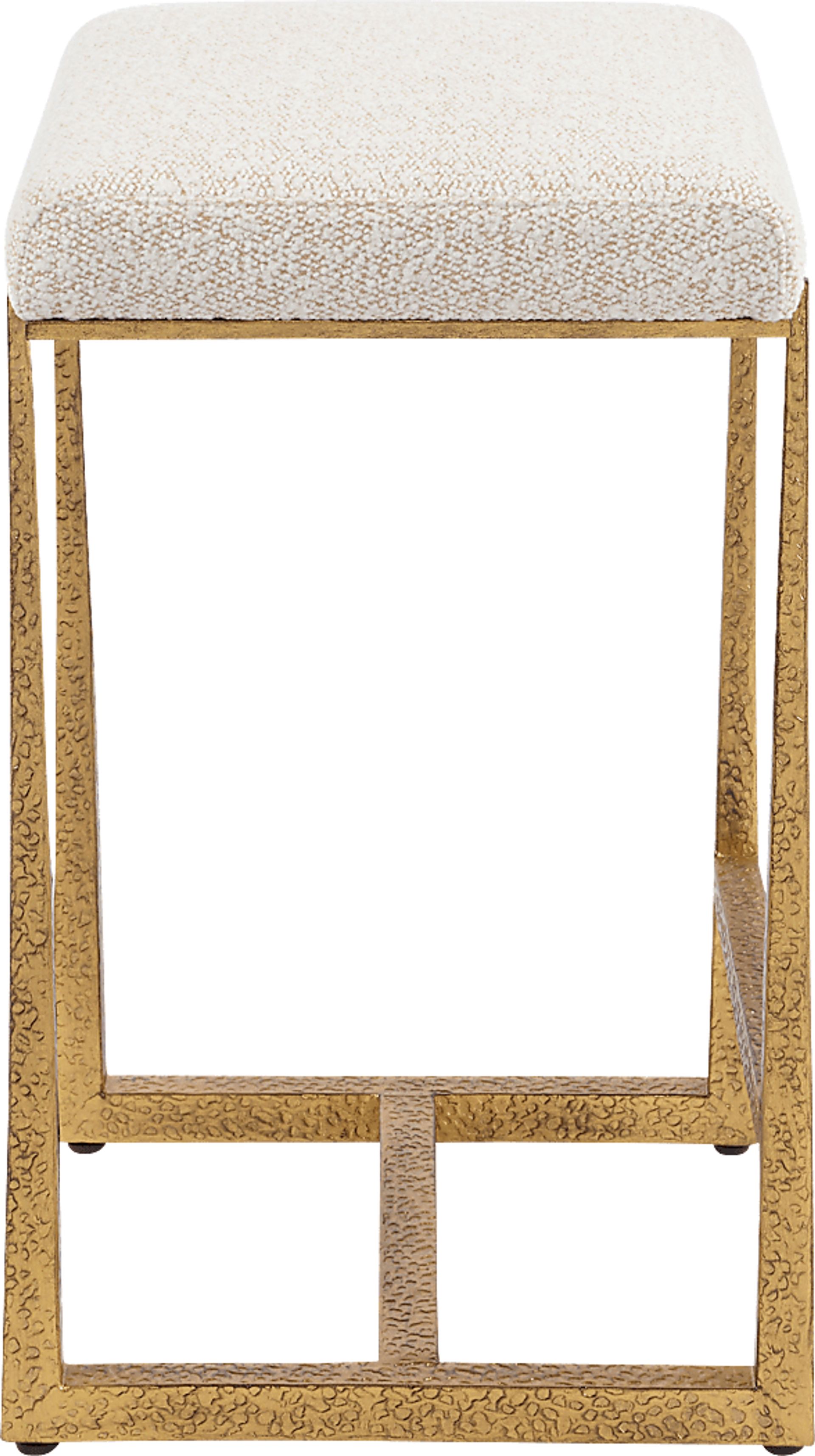 Roial I White Barstool - Image 8