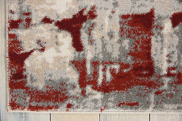 Rojo Place Red 8' x 10' Rug - Thumbnail - Image 5