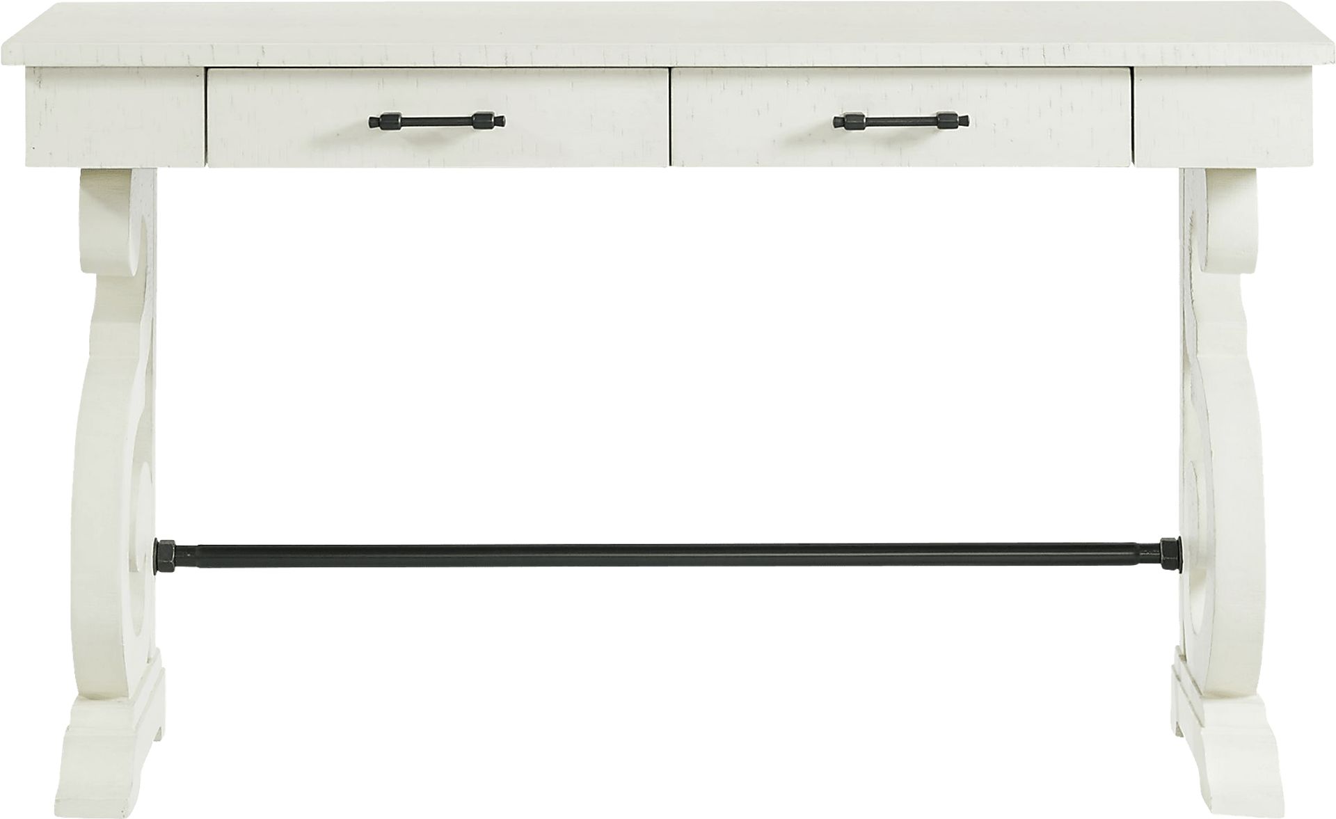 Roleeson White Sofa Table - Image 3
