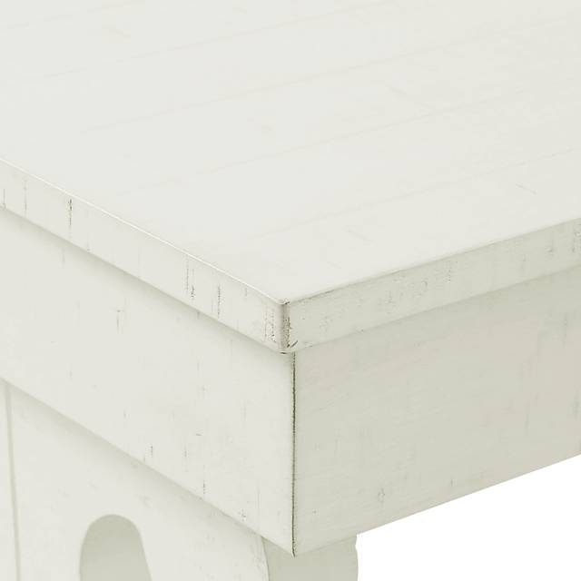 Roleeson White Sofa Table - Thumbnail - Image 7