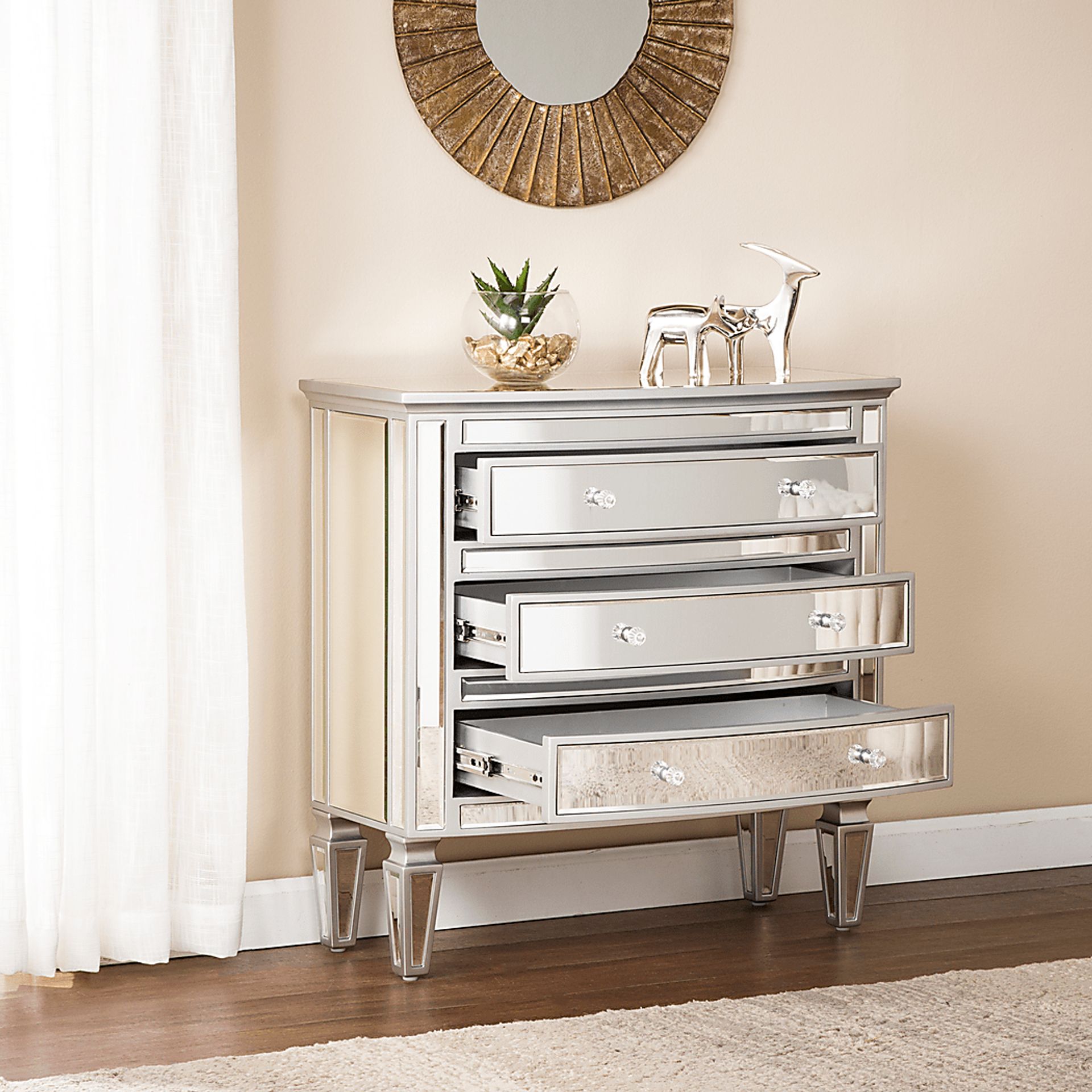 Rolendale Silver Accent Cabinet - Image 2