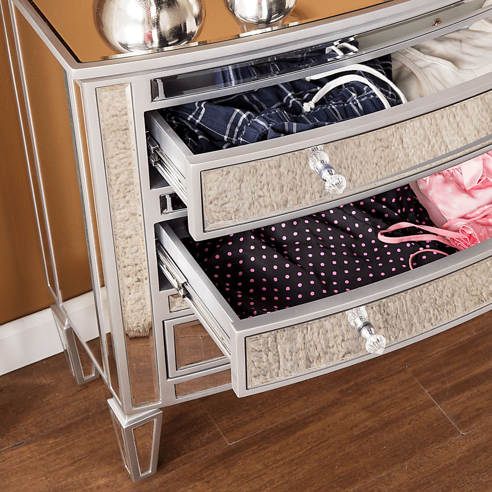Rolendale Silver Accent Cabinet - Image 3